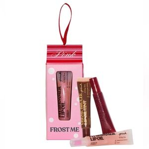 Victoria’s Secret Pink Tint me. Gloss Me. Frost Me. 3-piece Lip Oil Gift Set
